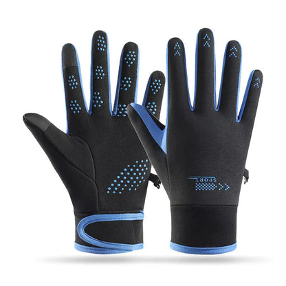 DeRong Women's Lightweight Velvet Windproof Gloves