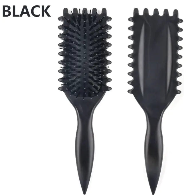 Bounce Shape Round Hairdressing Comb