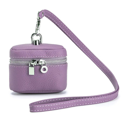 Leather Small Neck-hanging Coin Purse