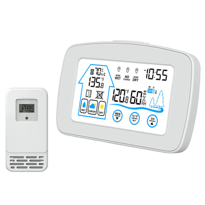 Digital Weather Station with LCD Display and Wireless Sensor