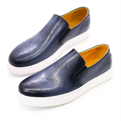Fashionable Comfortable Casual Leather Shoes for Men