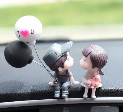 Decorative Ornaments For Couples In Car