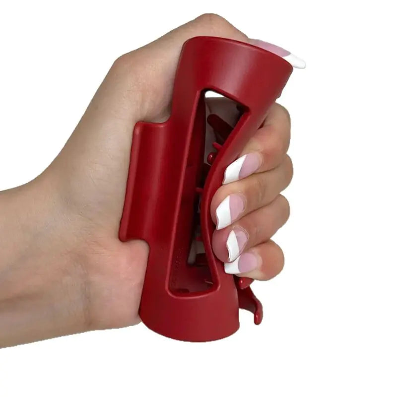 Soft Silicone Drop-Resistant Shark Hair Clip