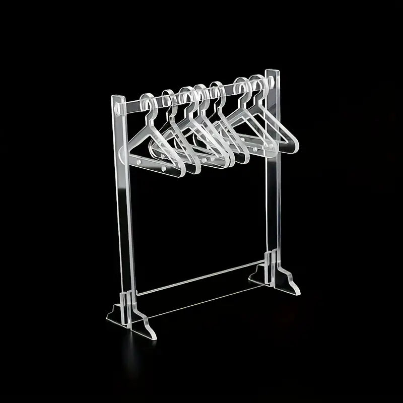Acrylic Jewelry Organizer Rack for Earrings and Necklaces