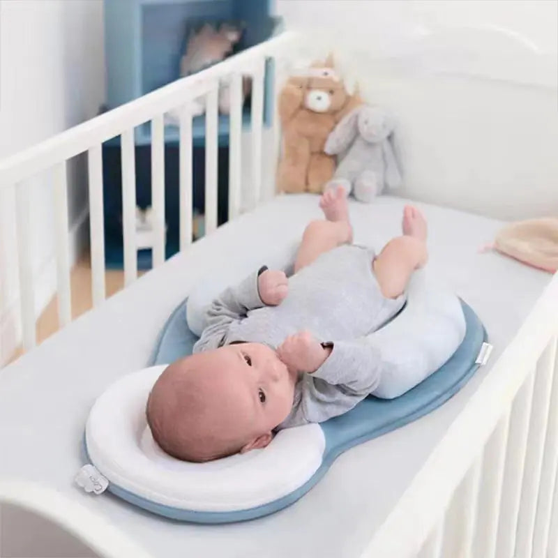 Newborn Anti-Roll Shaped Pillow for Head Correction