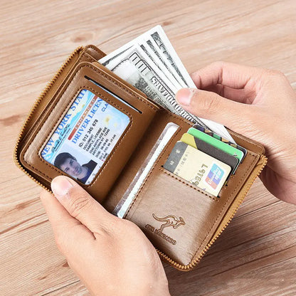RFID Anti-Theft PU Leather Wallet