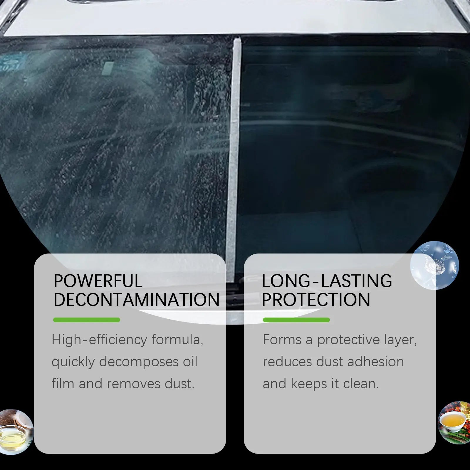 Car Oil Film Cleaning Brush Set