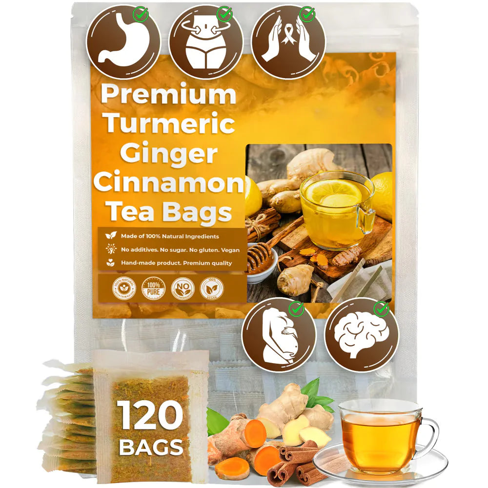 Turmeric Meat Flavor Herbal Tea Bags