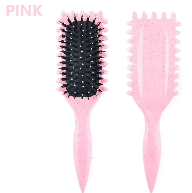 Bounce Shape Round Hairdressing Comb