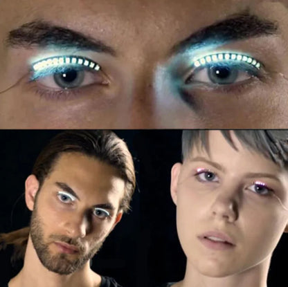 LED Eyelash Light for Cosplay and Halloween Decor