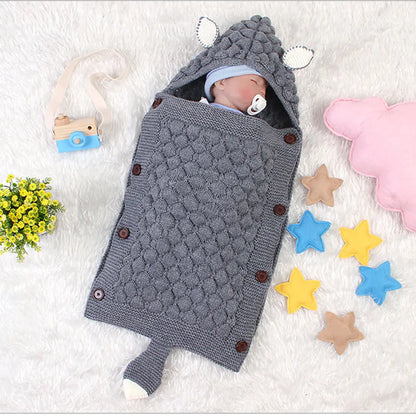Newborn Baby Swaddle Sleeping Bag for Stroller Use