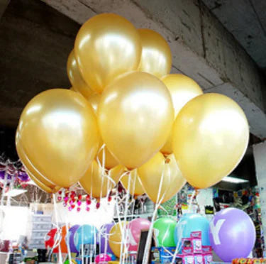 1.2g Pearl Thick 10-Inch Round Wedding Balloons