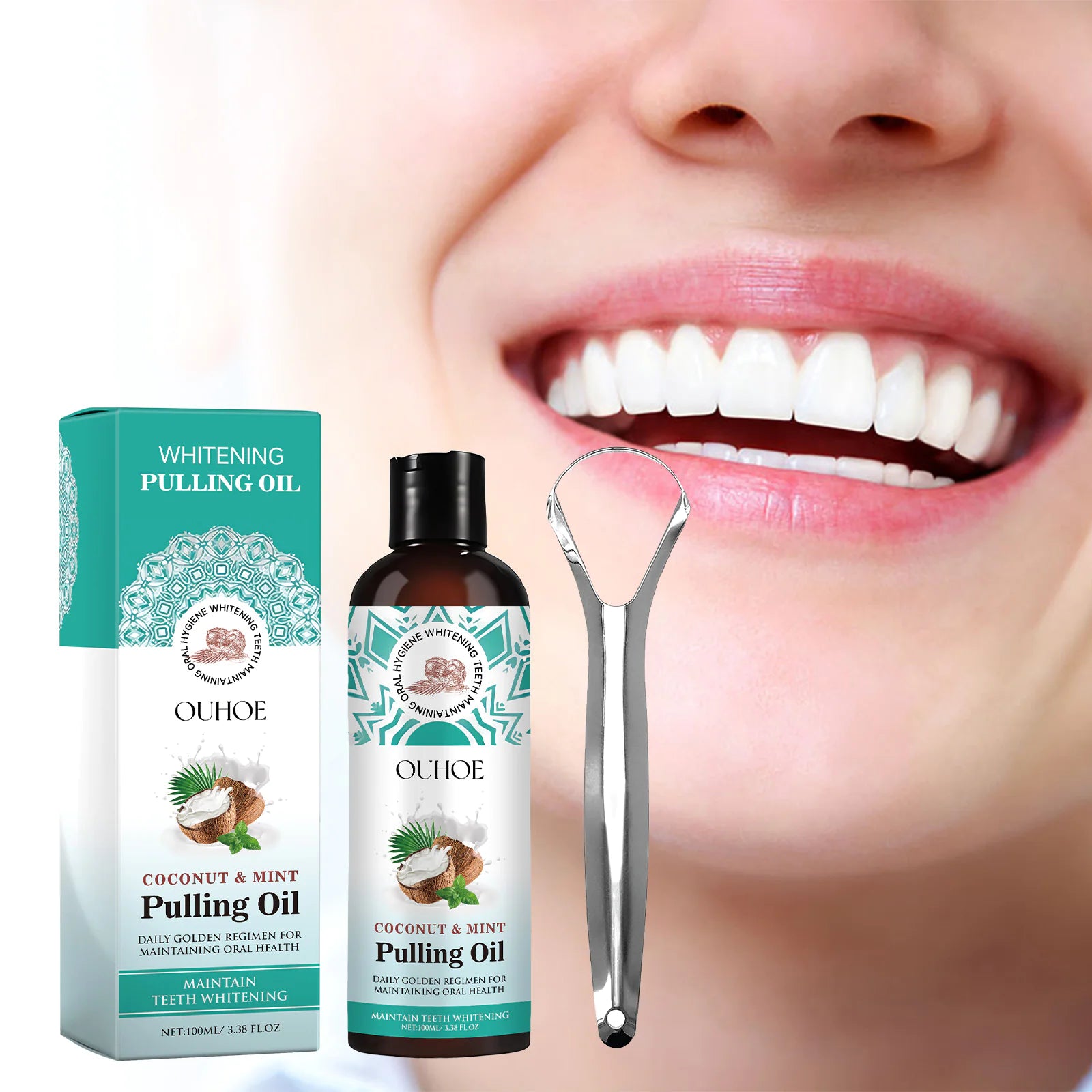 Coconut Oil Fresh Breath Mouthwash