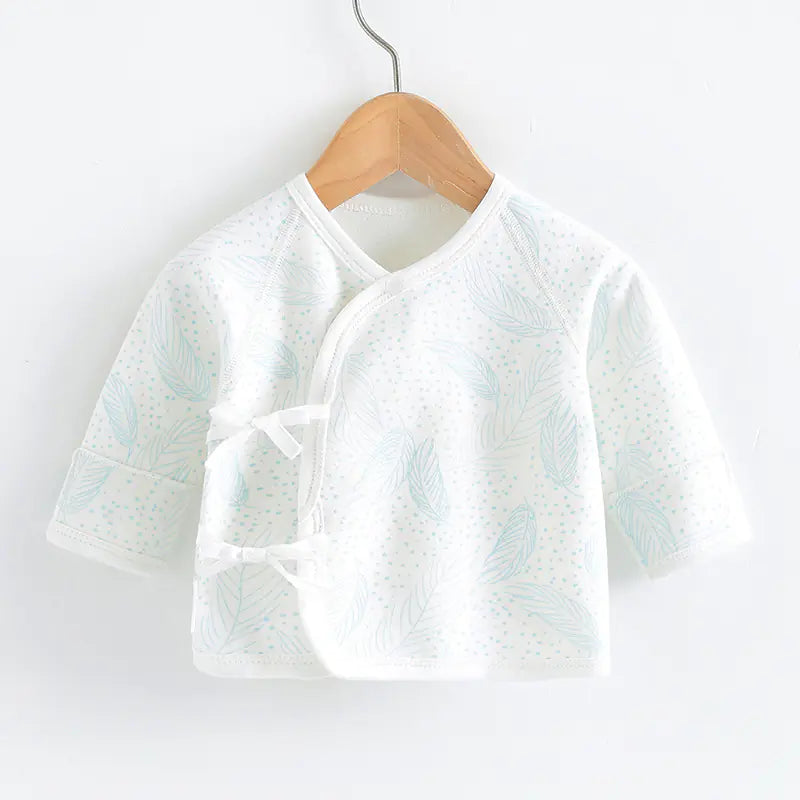 Comfortable Class A Cotton Top for Newborns (0-1 Years)