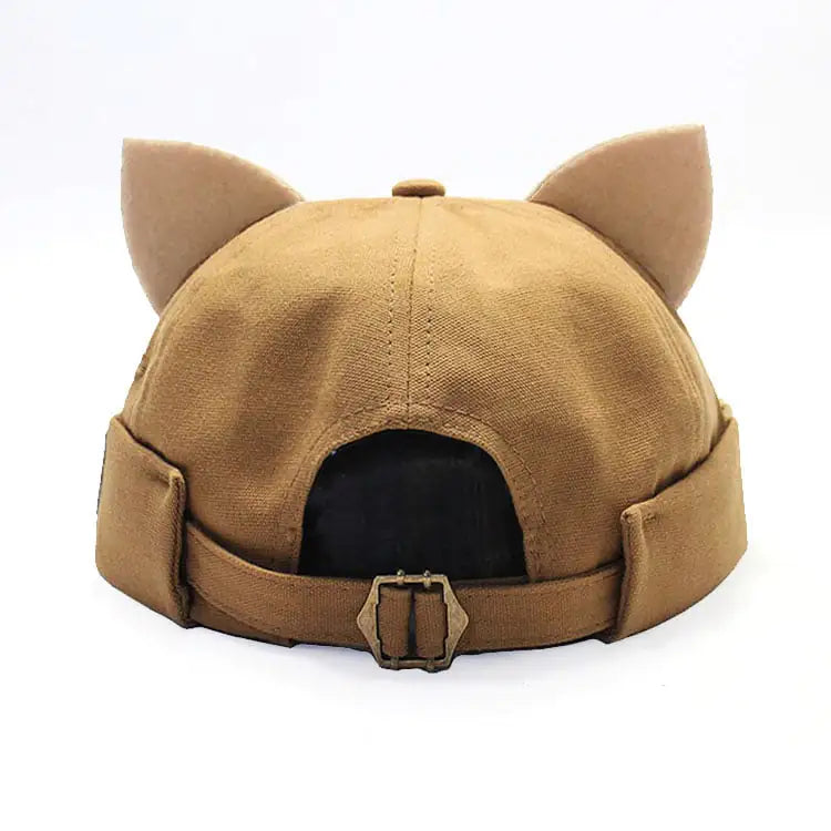 Cat Ears Melon Hat for Women - Versatile Style