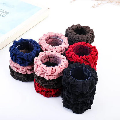 Seamless High Elastic Hair Ties for Bun Hairstyles
