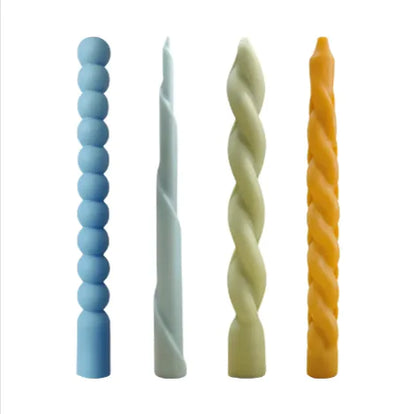 Threaded Silicone Mold for Candles & Holders
