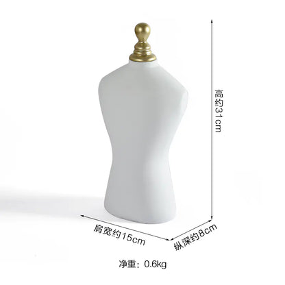 Jewelry Display Stand for Necklaces, Rings, and Earrings