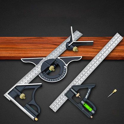Stainless Steel Adjustable Combination Square Ruler