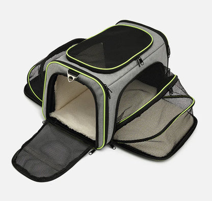 Portable One-Shoulder Folding Pet Carrier Bag