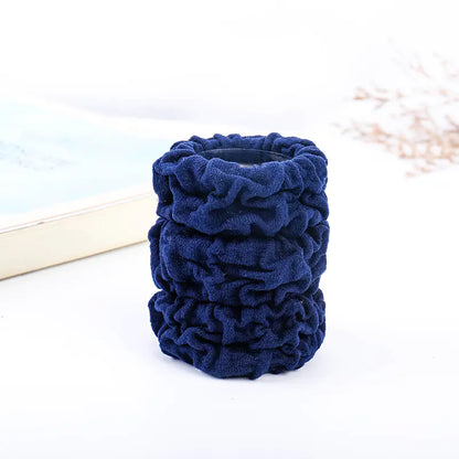 Seamless High Elastic Hair Ties for Bun Hairstyles