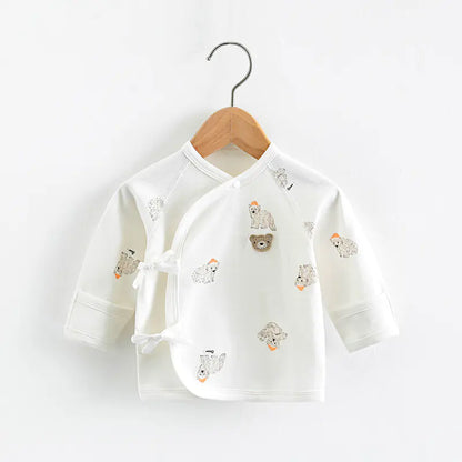 Comfortable Class A Cotton Top for Newborns (0-1 Years)