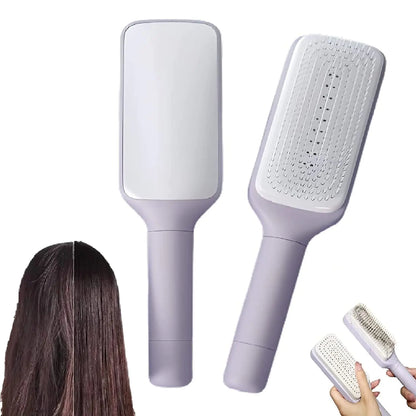 4 In 1 Self-Cleaning Hair Brush