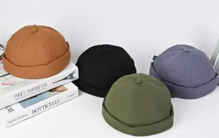 Casual Solid Color Unisex Bucket Hat for Couples