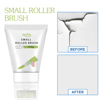 Jue Fish White Wall Paint Touch-Up Mini Roller Brush