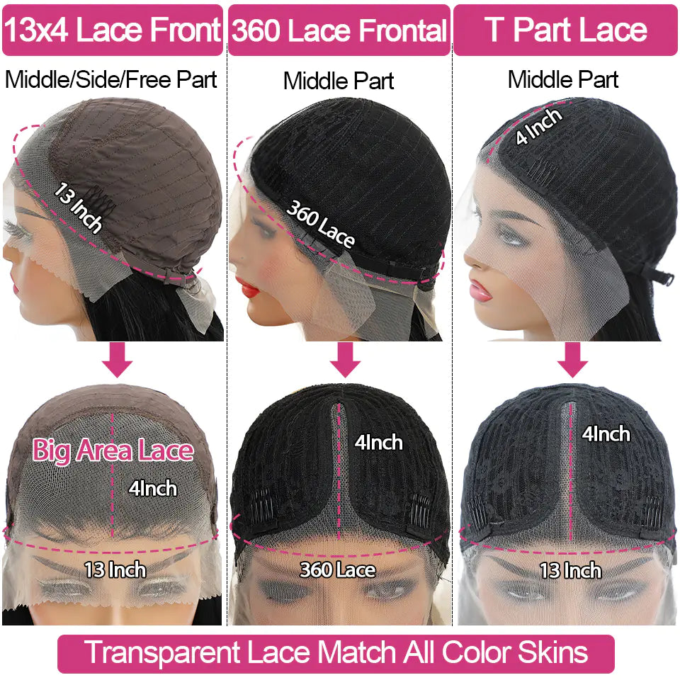 Dyed Gradient Long Straight Hair for European and American Styles