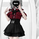  Red top [short sleeves