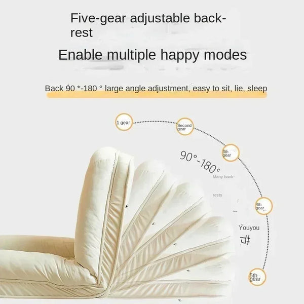 Human kennel lazy sofa can sleep and lie online celebrity tatami folding balcony bedroom small sofa single person sofa