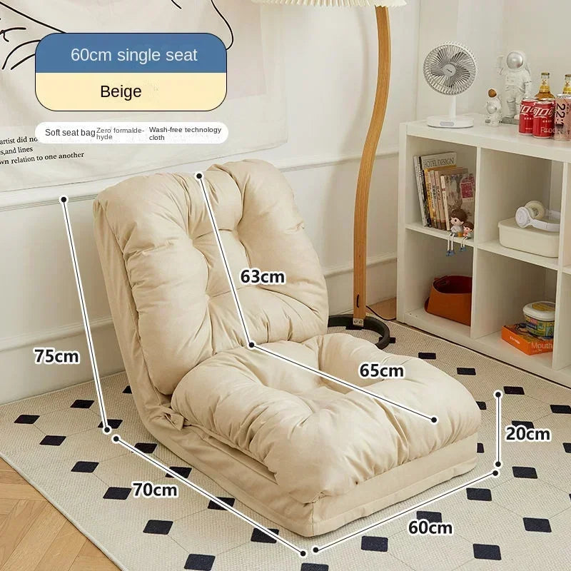 Human kennel lazy sofa can sleep and lie online celebrity tatami folding balcony bedroom small sofa single person sofa