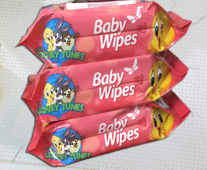 "Baby and Child Home Cleaning Wet Wipes in Bags"