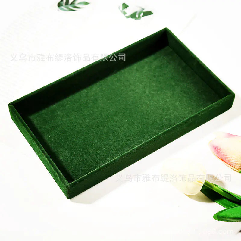 Jewelry Box for Rings and Earrings with Velvet Tray