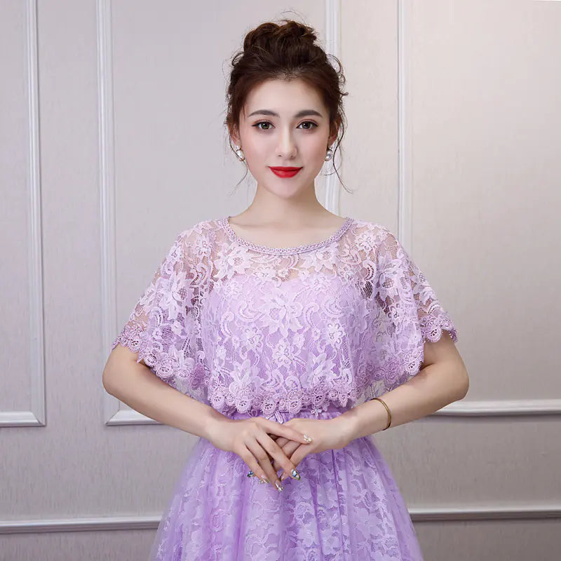 Bride Wedding Shawl Lace Summer Veil in Various Colors