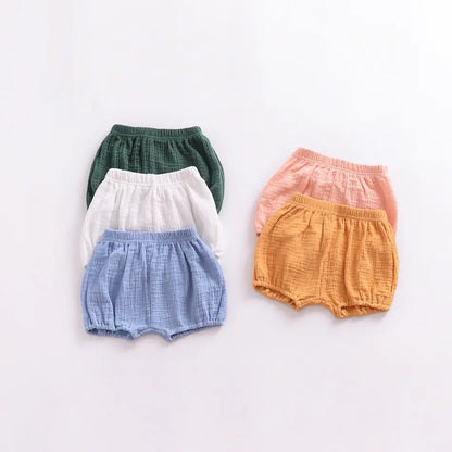 Summer Baby Shorts for Newborns and Toddlers