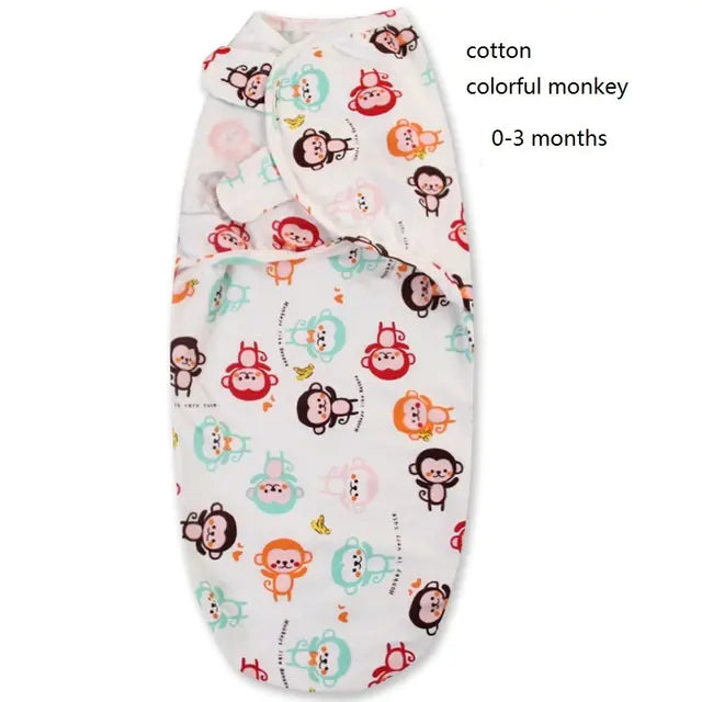 100% Cotton Baby Swaddle Wrap Blanket for Infants