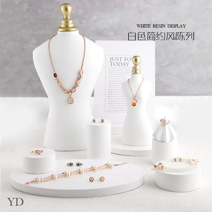 Jewelry Display Stand for Necklaces, Rings, and Earrings