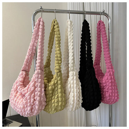 Pleated Cloud Underarm Bag