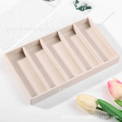 Jewelry Box for Rings and Earrings with Velvet Tray