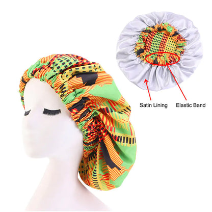 Fashionable Leopard Floral Striped Chemotherapy Hat