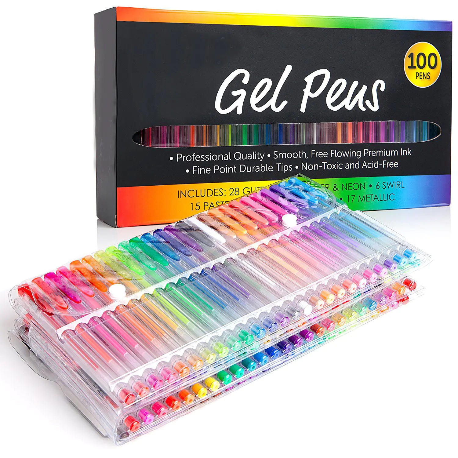 100 Colors Neutral Pen for Creative Drawing
