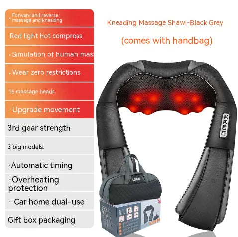 Electric Waist And Back Hot Compress Massager