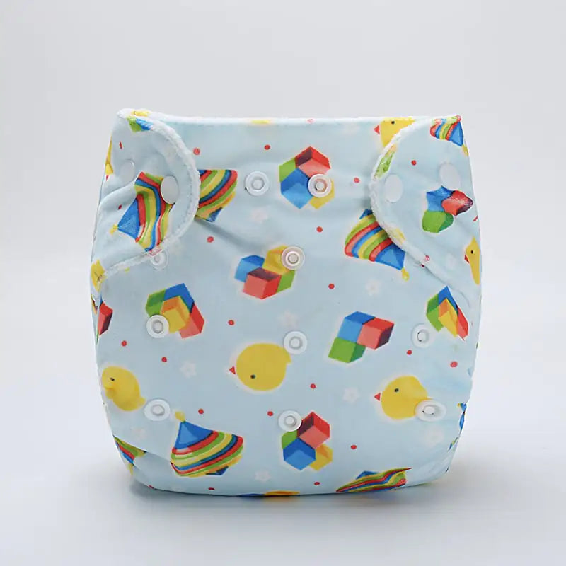 Cartoon Baby Cloth Diaper Pants