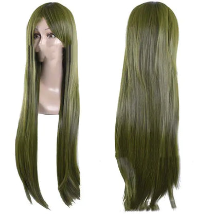 Long Straight Anime Wig with Natural Look