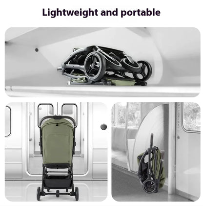 Lightweight Folding Baby Stroller
