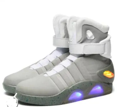 LED Colorful High-Top Light-Up Sneakers for Basketball