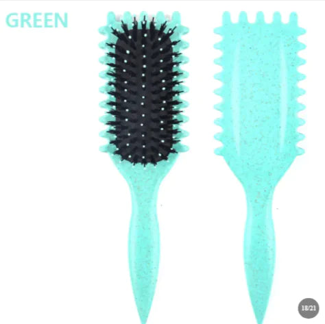 Bounce Shape Round Bristle Hair Brush