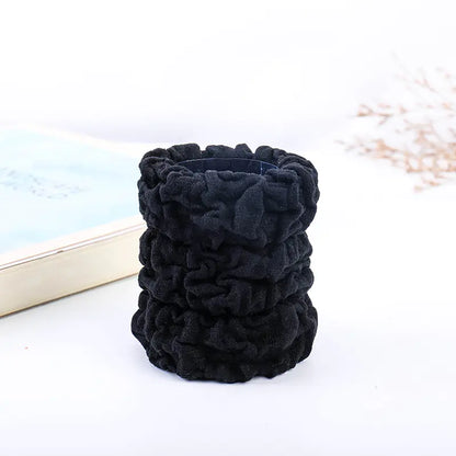 Seamless High Elastic Hair Ties for Bun Hairstyles